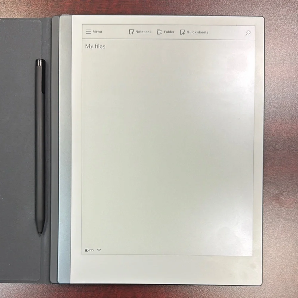 Remarkable 2 with folio keyboard